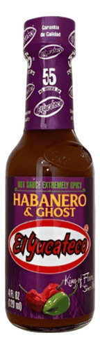 Salsa Ultra Picante Habanero & Ghost De 120ml Yucateco