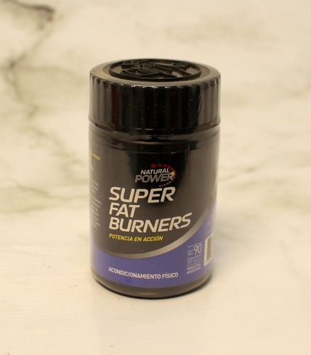 Imagen 2 de 4 de Super Fat Burners Nat Power 90 Comp Quemador De Grasa