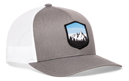 Haka Mountains & Trees Trucker Hat, Sombrero De Malla Al Air