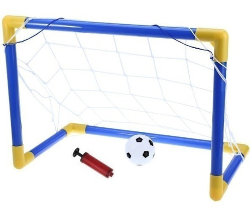 2 Arco Mini Futbol Para Niños Desarmables Resistente+pelota