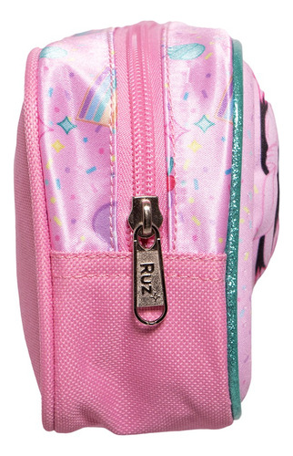 Kit Mochila Mis Pastelitos Lonchera Lap Kinder Original Rosa Rosa