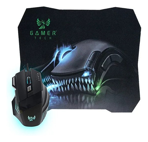 Combo Gamer Tech Gtx7c Mouse Y Pad Mouse.