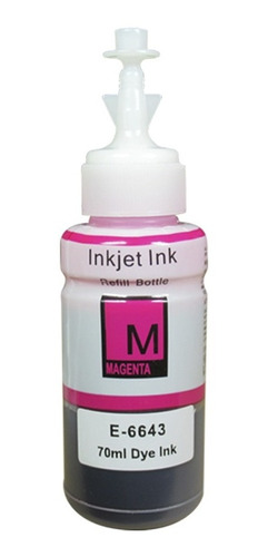 Tinta Refill Ink Para Epson T664 70ml Magenta