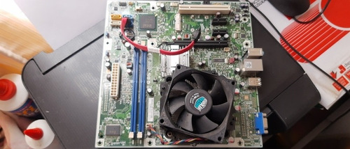 Motherboard + Procesador Intel 2.6 Soporta Win10