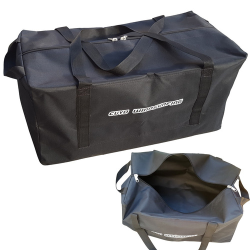 Imagen 2 de 5 de Bolso Grande Deportivo Negro 70 X 35 X 32 Cm Cw