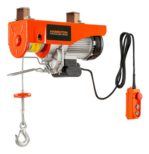 Aparejo Eléctrico Hamilton Hae1000 1000kg 12m 1700w Naranja 1