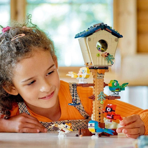 Lego Creator 3 En 1 Pajarera Nido Aves Y Ardillas 31143