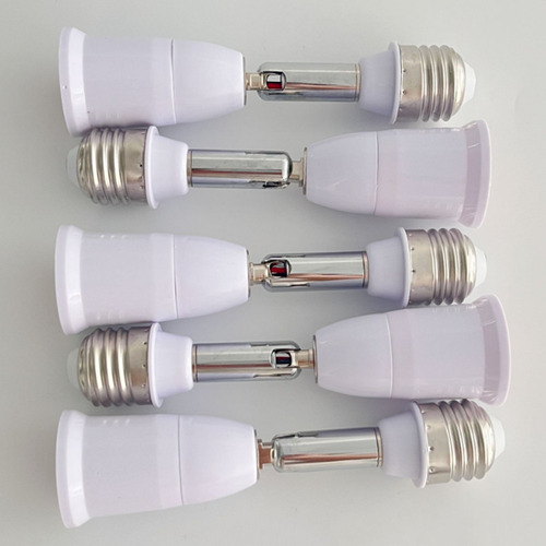 Lámpara De Luz Led E27 A E27 Con Base De Extensión Extendida
