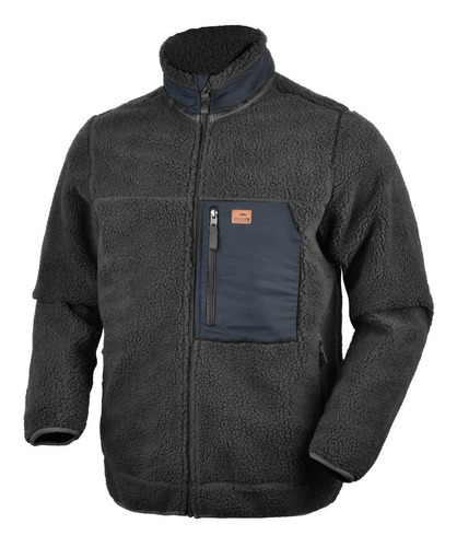 Imagen 1 de 10 de Chaqueta Sherpa Hombre Térmica Brüggen Lenga® Cierres Ykk®