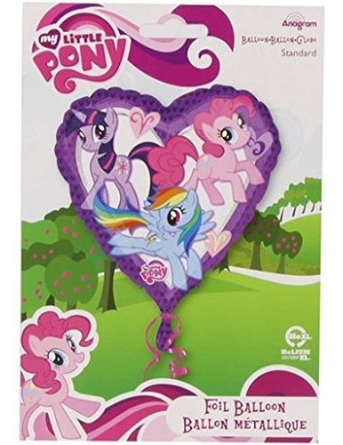 Anagram International My Little Pony Heart Foil Balloon Pack