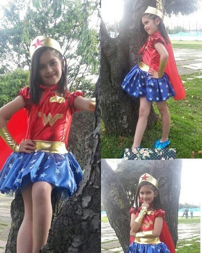 Disfraz Niña Mujer Maravilla Disfraces Halloween Wonder Woma