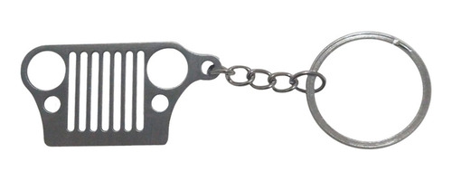 Chaveiro Com Frente De Carro Argola Em Inox Escovado