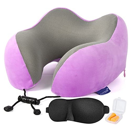 Almohada De Viaje, Almohadas De Cuello Dormir, 100% Esp...