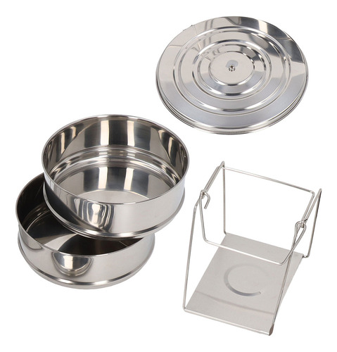 . Ollas De Vapor Apilables De Acero Inoxidable 304
