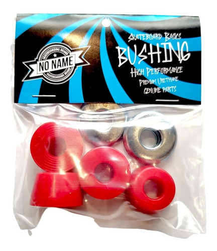 Imagen 1 de 3 de Set Bujes Y Arandelas Longboard No Name Premium Importados