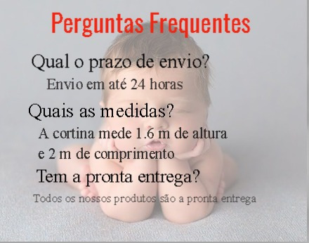 Imagem 4 de 5 de Cortina Quarto De Bebê Retro Amarelo - 7 Peças - Conf