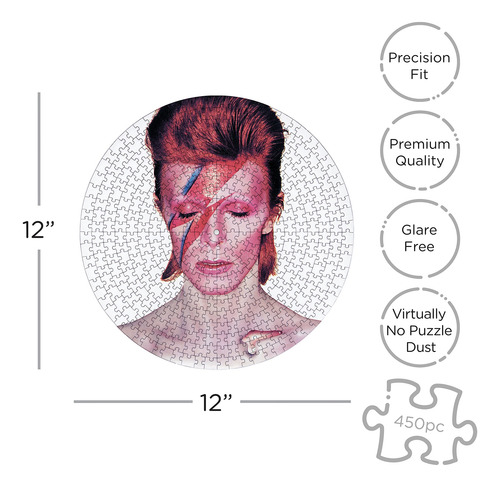 Rompecabezas Aquarius David Bowie Aladdin Sane 450 Piezas