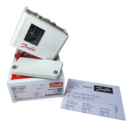 Imagem 2 de 7 de Pressostato Baixa Automático Kp1 - Danfoss - 060-110191