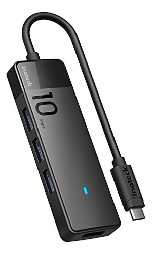 Inateck Usb 3.2 Gen 2 Speed, Usb C To Usb Hub With 4 Usb A P