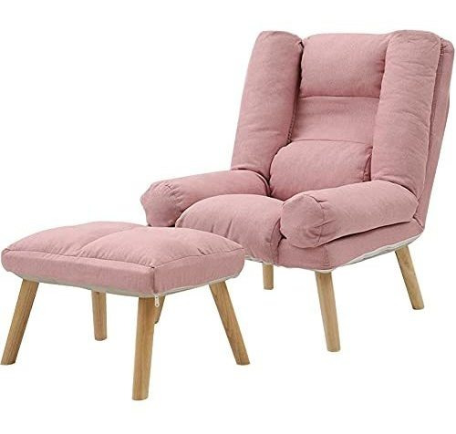 Mueble - Sillón Perezoso Plegable Con Otomano, Sillón Modern