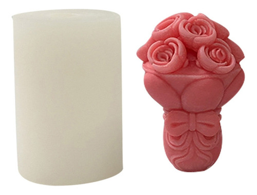 Molde Para Velas De Silicona Con Forma De Flor (3015 #mold),