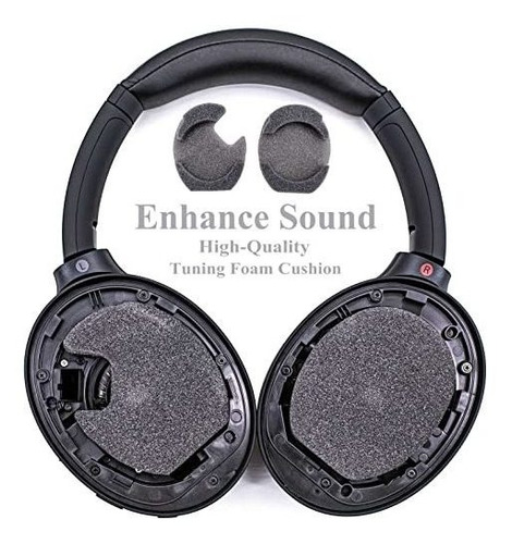 Almohadillas De Terciopelo Wh-1000xm4 De Reemplazo Para Wh10