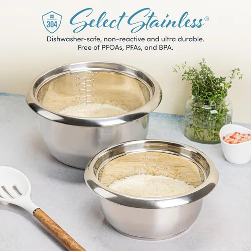 Arrocera Aroma Housewares Select, Acero Inoxidable, 3 Litros