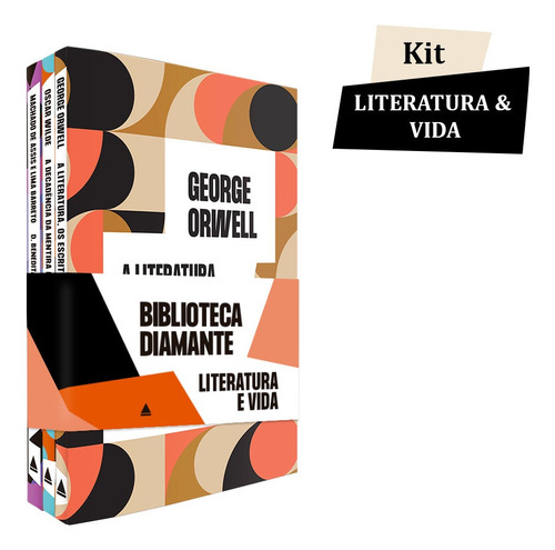 Livro Kit Biblioteca Diamante - Literatura E Vida