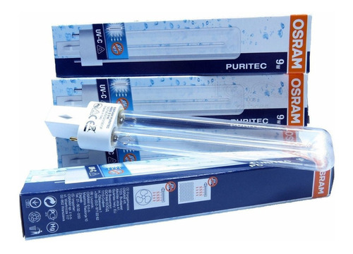 Lampada Uv Osram 9w Para Reposição - Para Filtros Uvs