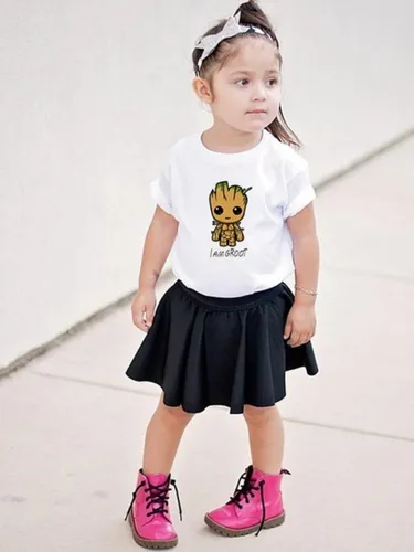 Camiseta O Bodie Mameluco Para Dama Bebe O Niña Yo Soy Groot