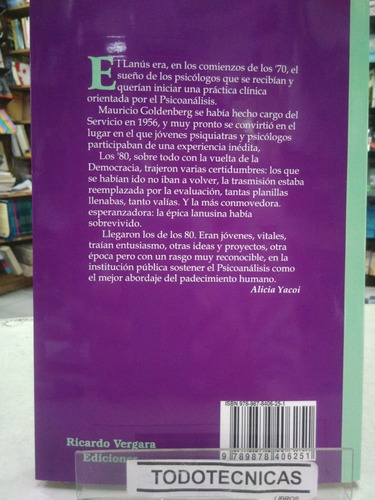 Imagen 2 de 5 de El Lanus La Generación Del 80 - Carlos Tewel -rv