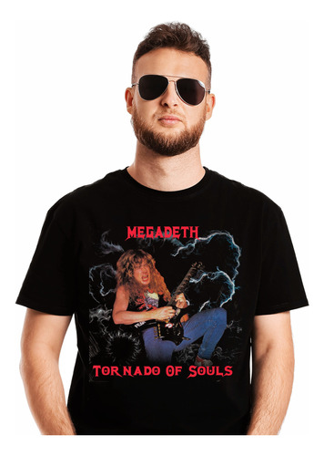 Polera Megadeth Tornado Of Souls Metal Abominatron