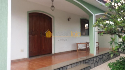 Casa Residencial À Venda, Santa Rosa, Niterói. - Ca0753