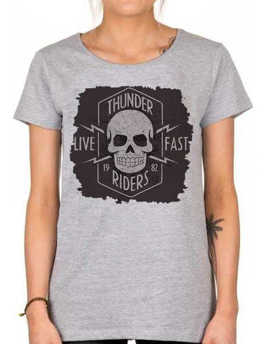 Remera De Mujer Thunder Live Fast Riders 1982