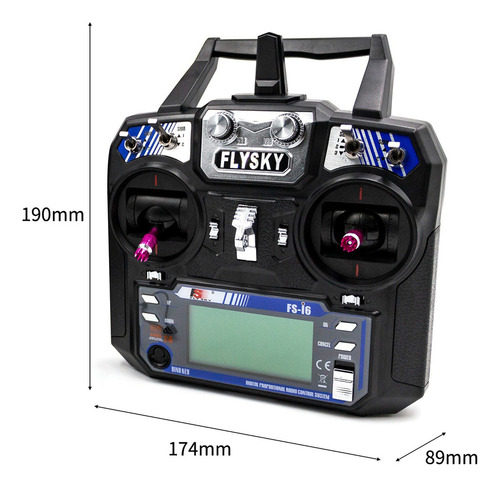 Flysky Fs-i6 Afhds 2a Transmisor Del Sistema De Radio De 2.4