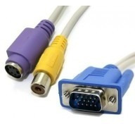 Cable  Video Vga A Rca S-video Tv