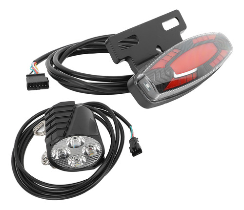 Conjunto De Faros Delanteros Y Traseros Led Para Bicicleta,