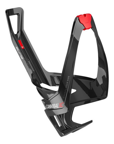 Portacaramañola Bicicleta Elite (italy) Cannibal Xc - Racer Color Negro Rojo