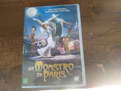 Um Monstro Em Paris - Dvd - Original (Usado)