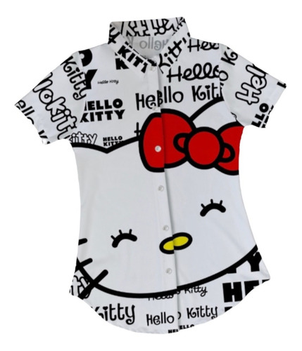 Camisa Estampada  Animada Kitty