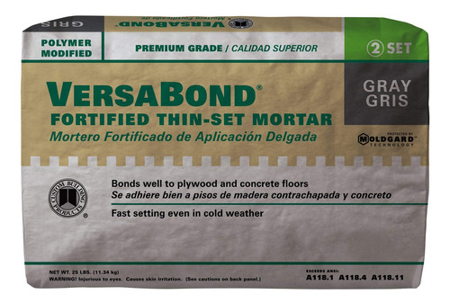 Thin Set Mortar Custom Building Products Mtsg25 11.34kg