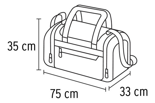 Imagen 2 de 4 de Maleta Deportiva Grande Truper 61097