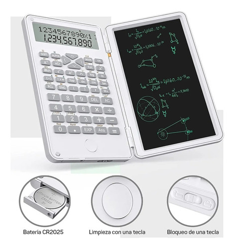 Calculadora Científica 240 Funciones Con Tableta Escritura