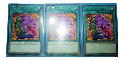 Yu-gi-oh! 3x Pote Dos Desejos Toch-pt057