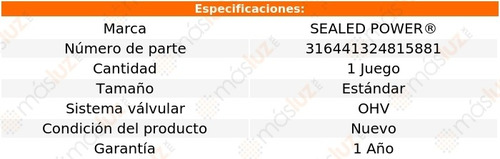 Kit Bujes Árbol Levas Std Yukon Xl1500 01/06 Sealed Power