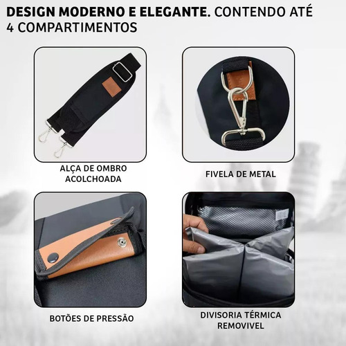 Bolsa térmica Heineken Gela Chopp Barrel de 5 litros con asa reforzada