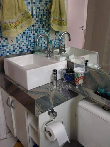 Cobertura Com 3 Dormitórios À Venda, 128 M² Por R$ 450.000,00 - Bangu - Santo André/sp - Co1954