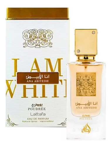 Perfume Ana Abiyedh Poudrée De Lattafa Dama Original