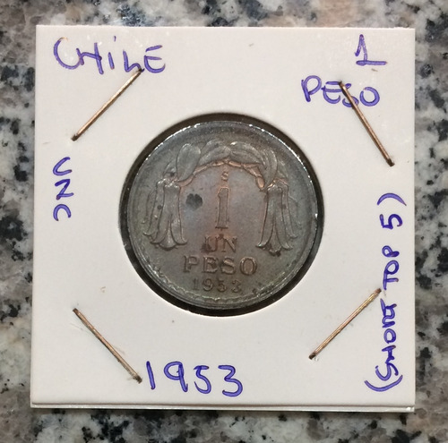 Moneda Chile 1953  Uncirculated Muy Bonita  