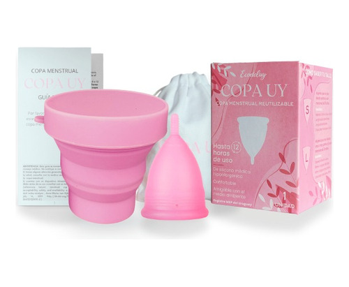 Copa Menstrual Copita Menstrual Copa Uy + Vaso Esterilizador